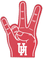 Foam Hands: 18 inch UH Sign Foam Hands